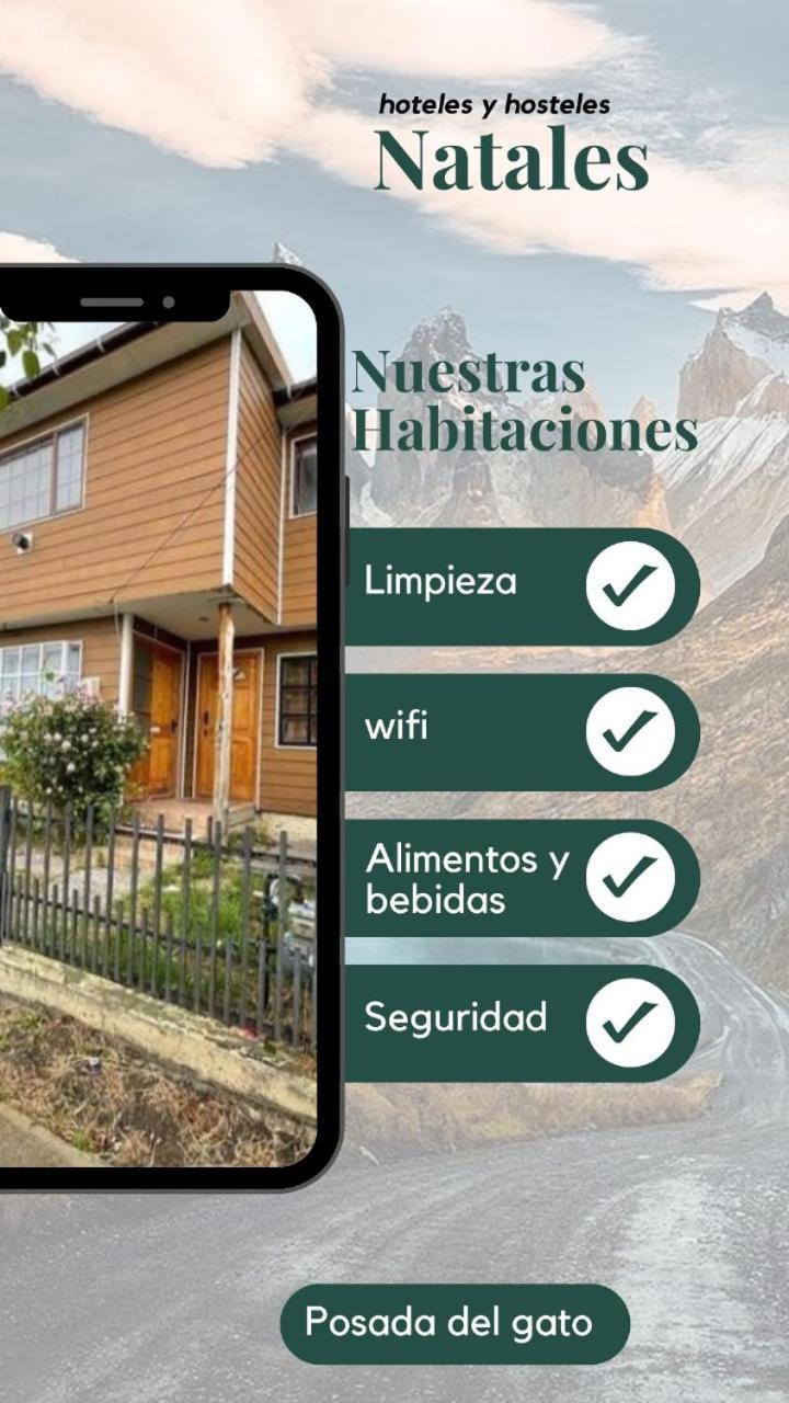Posada De Los Gatos Bed & Breakfast Puerto Natales Exterior photo